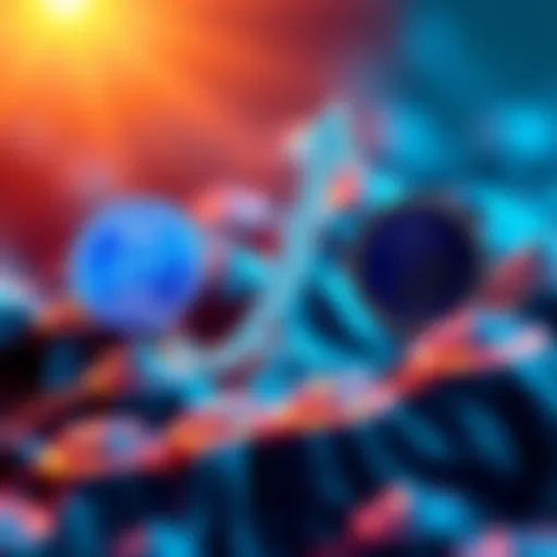 A graphic showing stablecoin logos like USDC and USDT with a rising arrow symbolizing high yields in liquidity pools