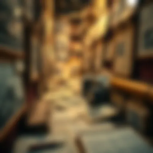 A close-up of old photographs and documents representing significant historical events, encouraging reflection on the past.
