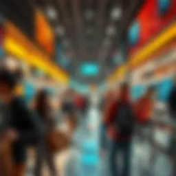 People eagerly shopping for the most sought-after product of 2026 in a vibrant store setting