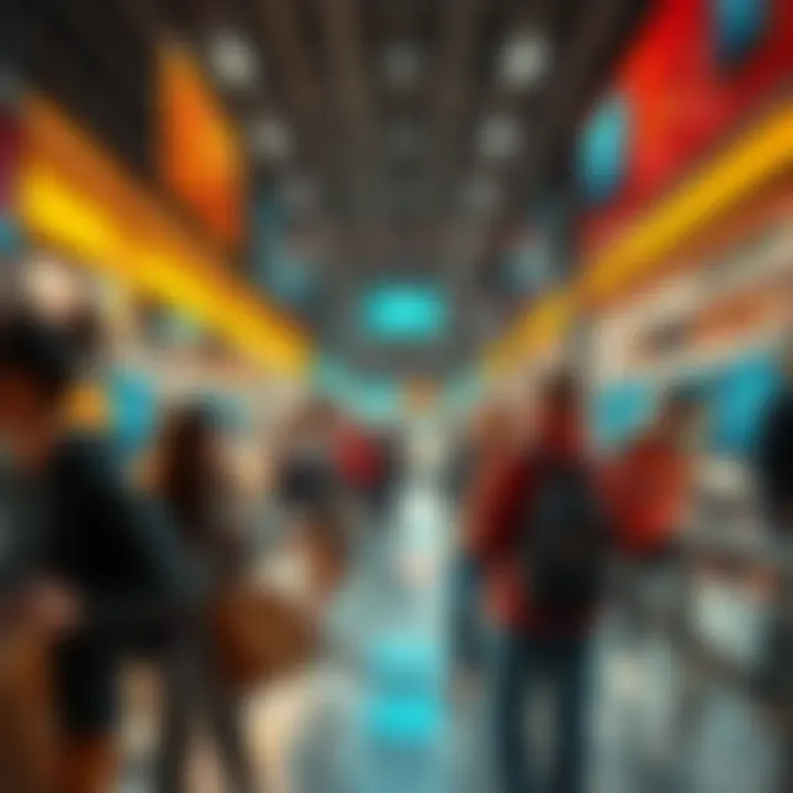 People eagerly shopping for the most sought-after product of 2026 in a vibrant store setting