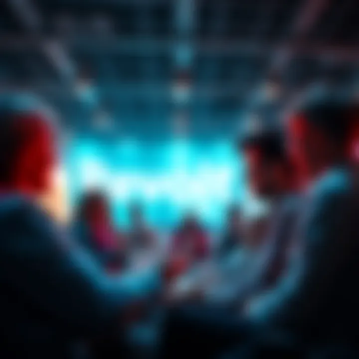 A group of people sharing their experiences about working in HR at Revolut, highlighting workload and career growth.