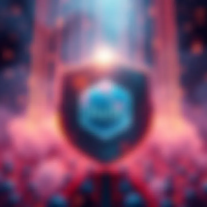 Hush Protocol Private Shielding Illustration of JitoSOL being shielded on the Solana blockchain, symbolizing privacy and protection of transactions.