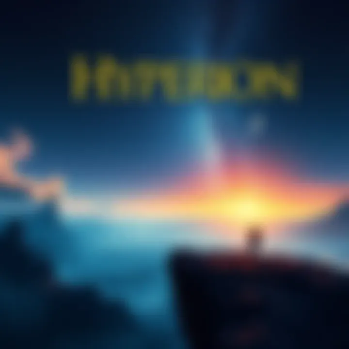 The cover features a dramatic scene with a lone traveler standing at the edge of a cliff overlooking a vast, mysterious landscape under a starry sky.