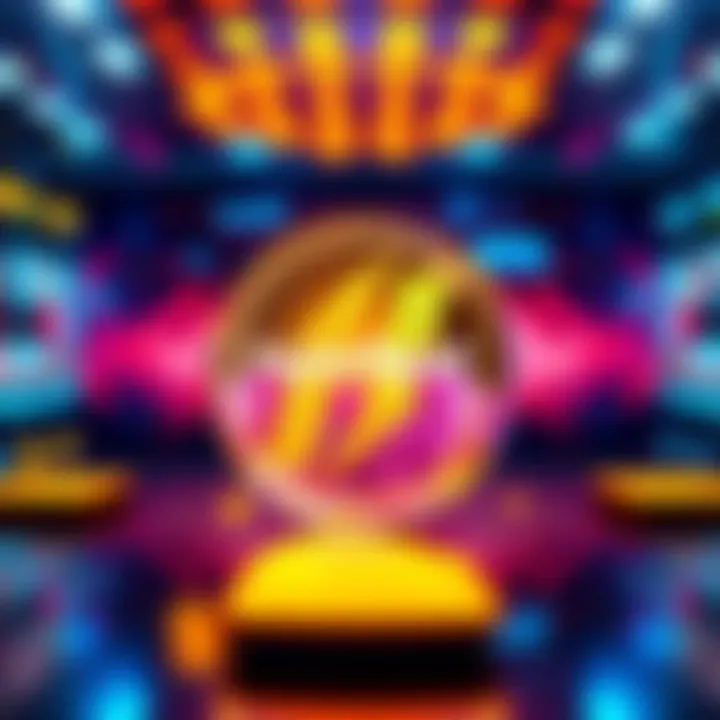Hyperliquid Token Concept Visual representation of Hyperliquid token with bright colors and a digital backdrop showing utility and community engagement.