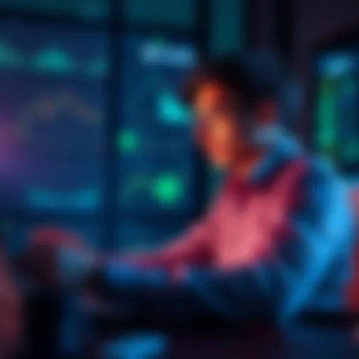 A person analyzing cryptocurrency trends on a laptop, with charts and graphs displayed, looking contemplative about investing in ZEC.