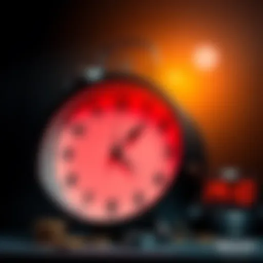 A clock showing time running out, symbolizing urgency to invest before prices increase.