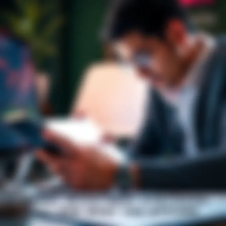 A person analyzing financial charts and documents to make informed investment decisions