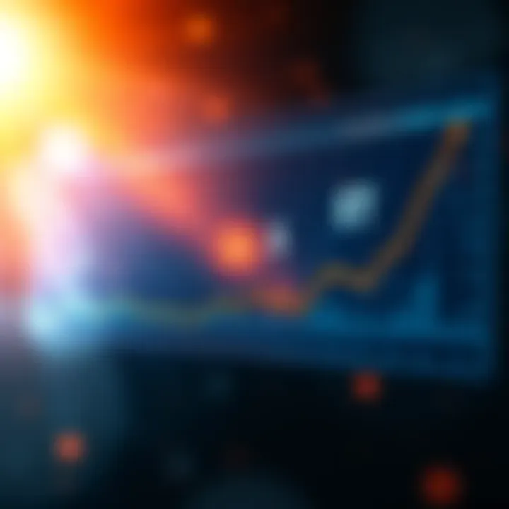 A graph showing investment trends and currency stability for CT's π currency