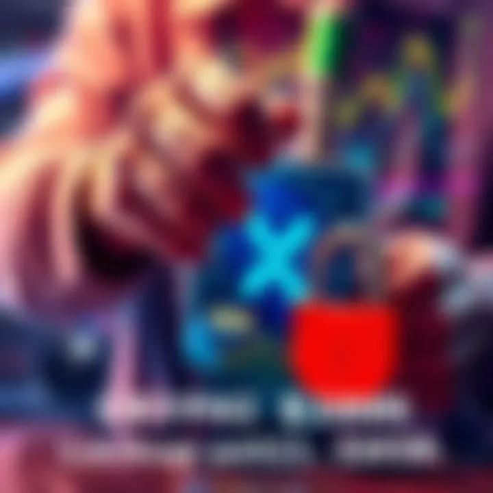 A visual of a person placing a lock on a digital crypto wallet with a graphic showing Flare and XRP logos in the background.
