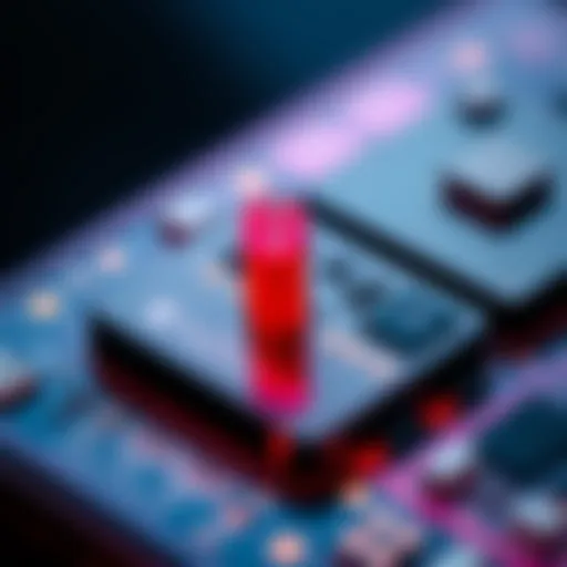 Close-up of the iPhone 18 Pro showing different modem components for the U.S. market