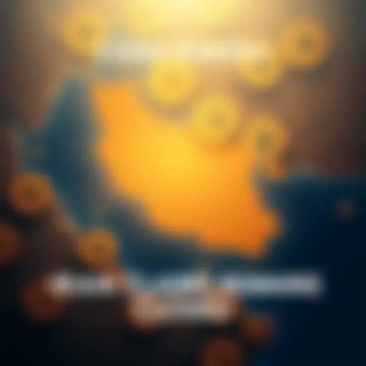 Iran Strait Closure Confirmation A map showing the Strait of Hormuz marked as closed, with Bitcoin symbols overlaying the image to represent the current hype and speculation