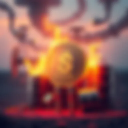 Illustration depicting the $ISOR token symbol on the Solana blockchain, surrounded by oil barrels and digital elements, representing the connection between energy and crypto culture.