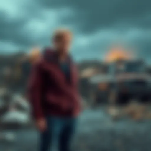 James Howells standing in front of a landfill, looking disappointed after failing to recover lost Bitcoin