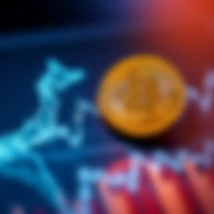 Graph showing Japan's rising interest rates with Bitcoin price fluctuations