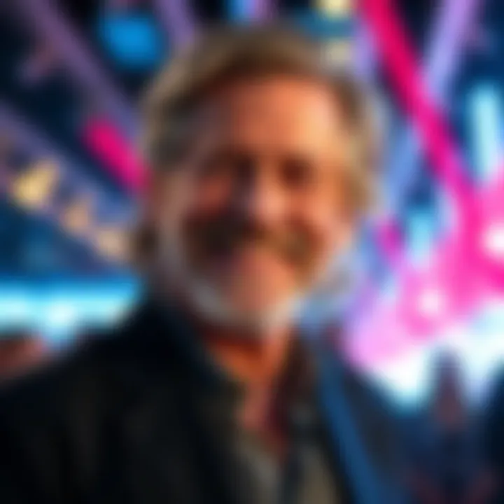 Jeff Bridges at a red carpet event, showcasing his charm and style before becoming famous for Tron