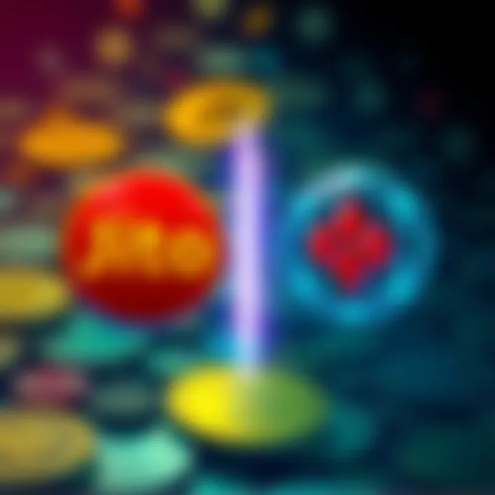 Side-by-side visual of Jito and Marinade logos with a background of cryptocurrency symbols, representing staking options for SOL holders