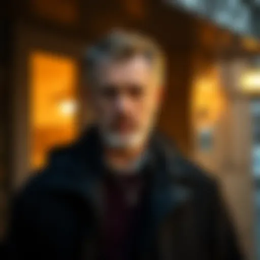 John Lick, the suspect identified in the $90 million theft case, standing outside a building with a concerned expression.