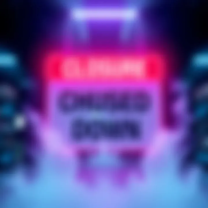 Graphic showing a closed sign with NFT symbols