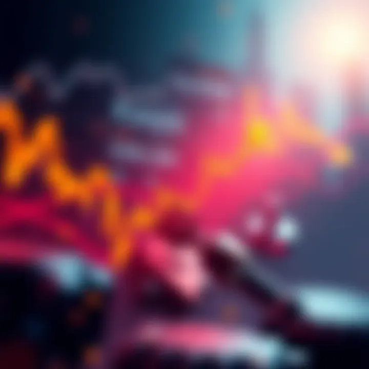 Graph showing Kaspa's price increase among top cryptocurrencies with arrows indicating growth