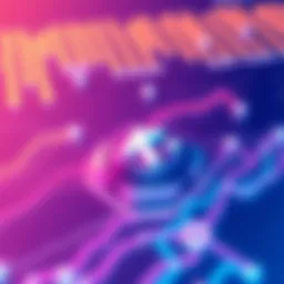 A graphical representation of Kaspa's features and market trends in the cryptocurrency sector, highlighting its innovative aspects and future potential.