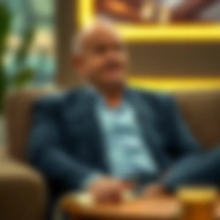 Kevin O'Leary sitting calmly with a thoughtful expression, indicating a possible shift in his public role