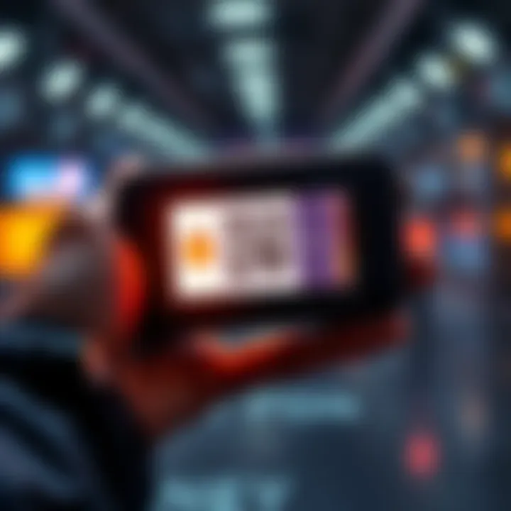 A person holding the Keystone 3 Pro airgapped wallet displaying QR code for a secure cryptocurrency transaction.
