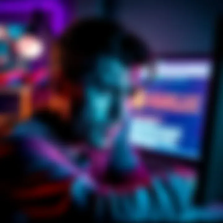 A frustrated person looking at their computer screen displaying a Kraken account suspension notice, with confusion and concern on their face.