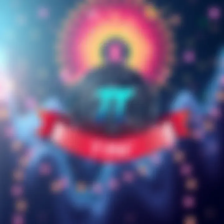 Kraken logo with a digital representation of PI Coin and a festive Pi Day banner