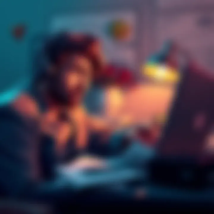 A person looking frustrated while checking their Kraken account on a laptop, surrounded by financial documents and a phone with customer support on hold.
