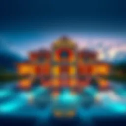 Luxurious $100 million mansion named 'La Fin' now accepting cryptocurrency offers, showcasing its opulent design and modern architecture.