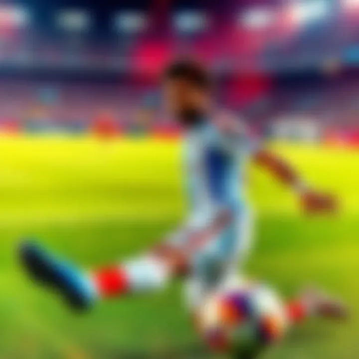 Lamine Yamal playing soccer, showcasing his skills during a match