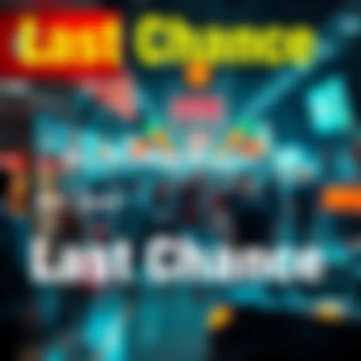 People rushing to buy items priced below $70,000 in a vibrant marketplace