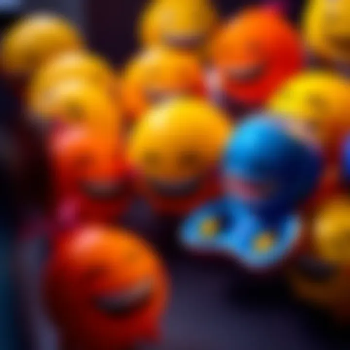 A colorful array of laughing emojis brightening a text message thread, showing their role in communication and humor among people.