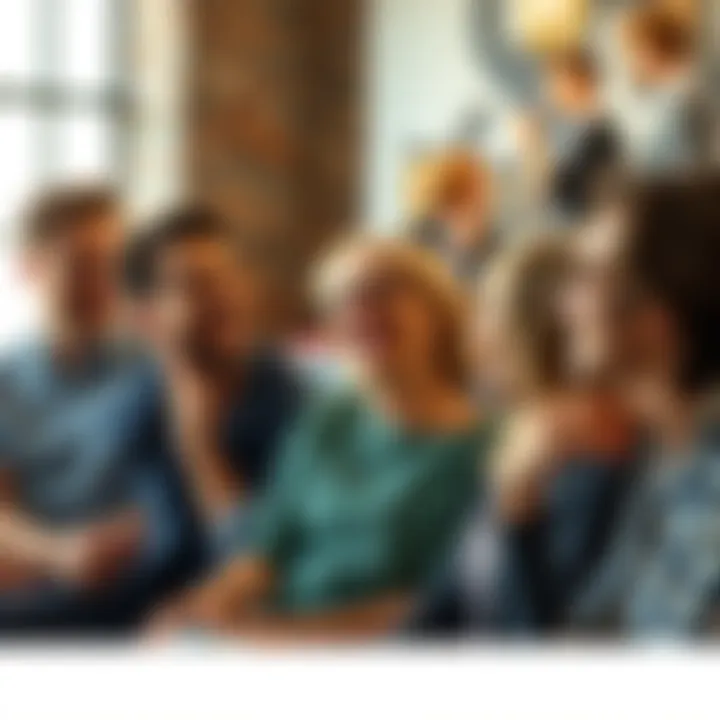 A group of people laughing and discussing humor in a casual setting, showcasing different reactions to jokes.