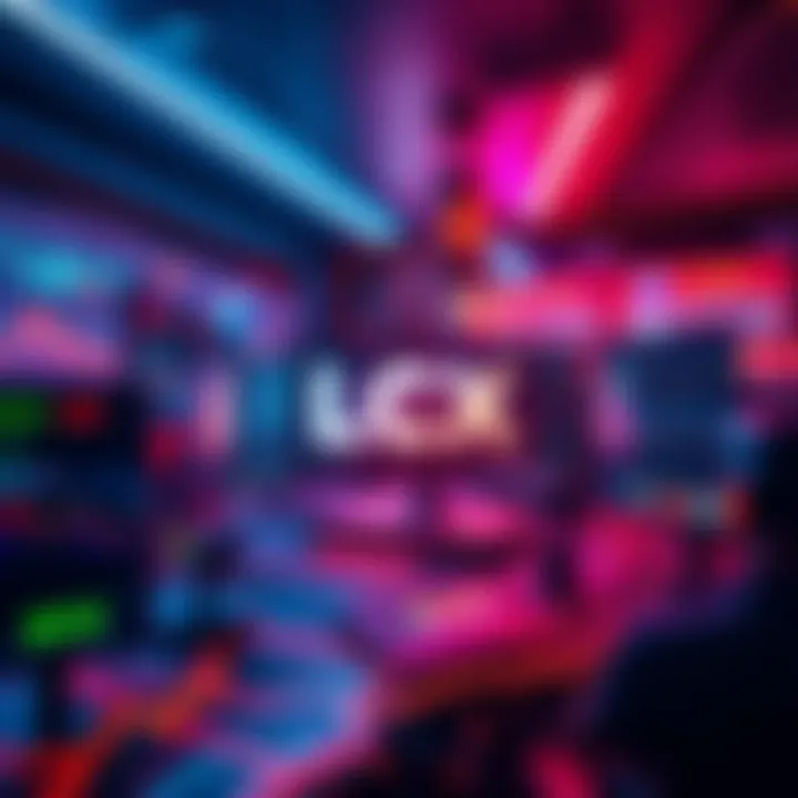 A visual representation of the LCX platform showcasing its new unified design and interface for seamless trading experience.