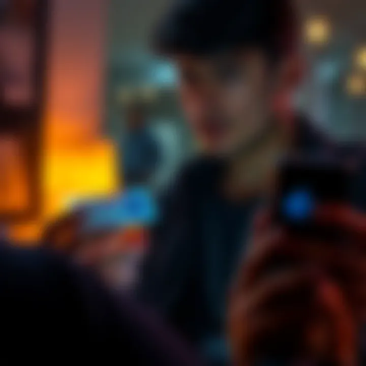 A concerned person looks at an email on their phone with a Ledger logo, pondering the legitimacy of a new card program.