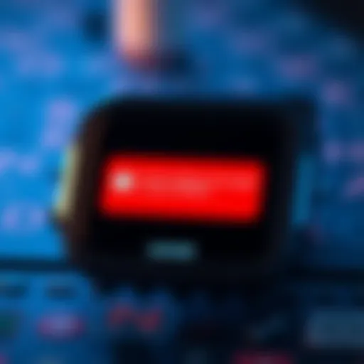 A close-up of a Ledger Nano S displaying an error message about insufficient space for app installation