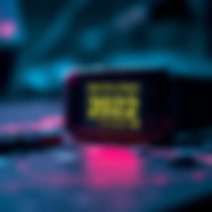 A Ledger Nano X device displaying an outdated firmware version from 2022 on its screen