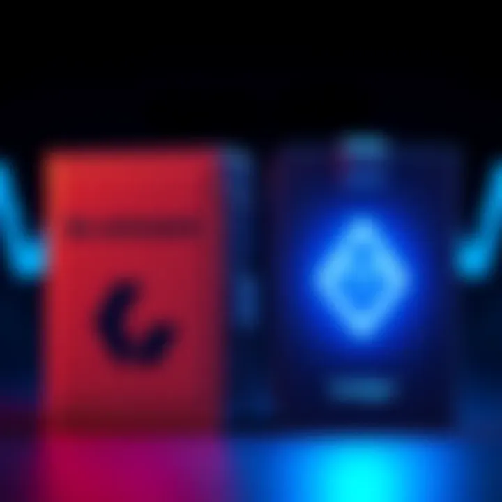 A side-by-side view of a Ledger wallet and a Trezor wallet highlighting security features