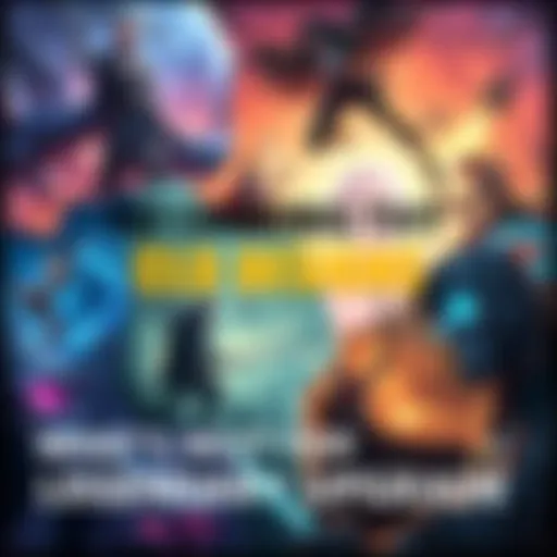 A collage featuring concept art for new plot designs in Legendary Upgrade, showcasing various themes and elements discussed in the gaming community.