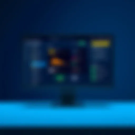 A computer screen displaying the Leios Tracker interface with real-time updates on progress and team activities