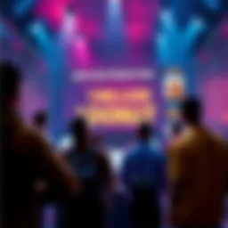 People engaging in betting and market predictions in a digital interface with DONUT prize displayed