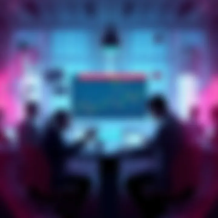 People discussing trading strategies and market analysis for Litecoin on a digital platform