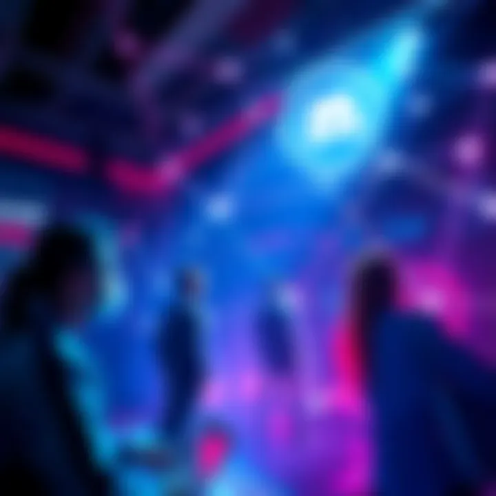 A graphic showing people connecting in a Discord community focused on Litecoin and cryptocurrency innovation.