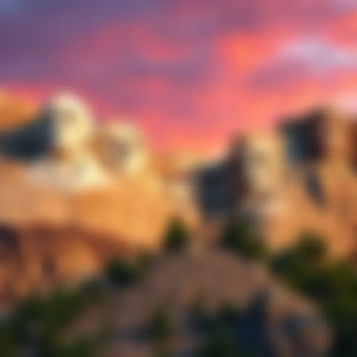 A digital artwork showing four prominent figures carved into a mountainside representing Litecoin's Mt. Rushmore.