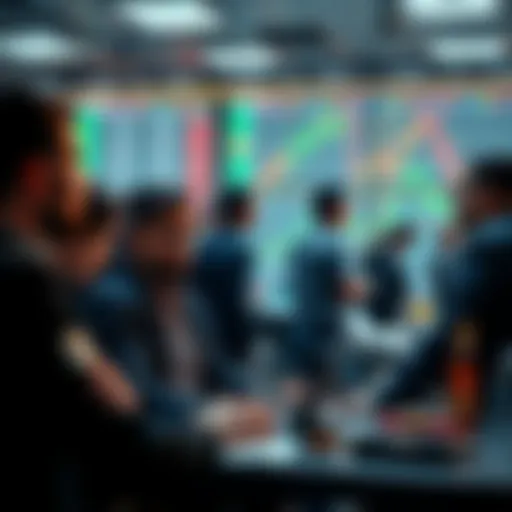 People exchanging ideas and strategies in a Litecoin trading forum