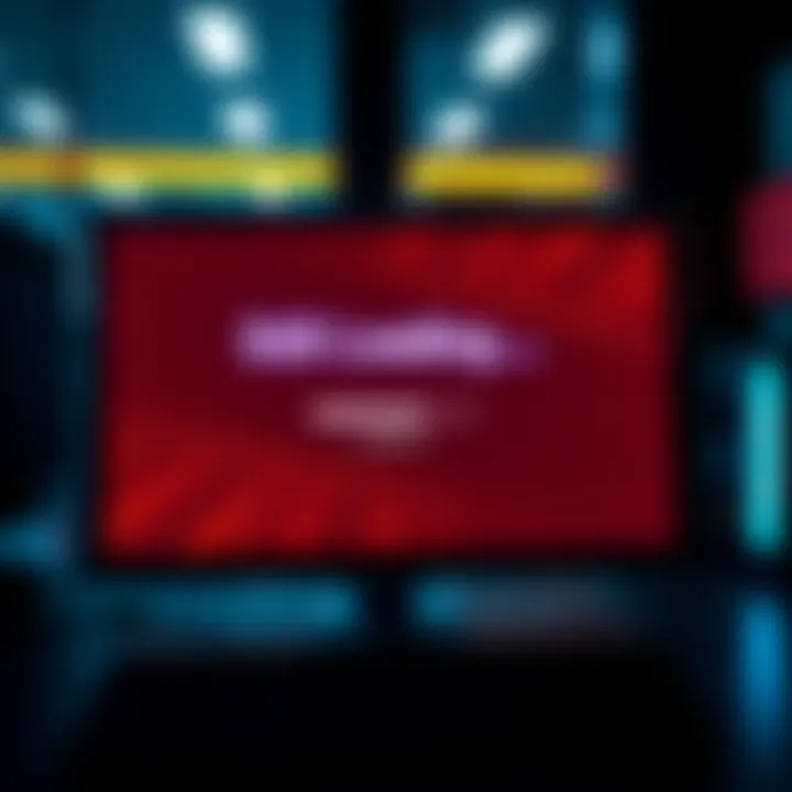 A computer loading screen displaying the message 'Still Loading…' with a spinning icon.