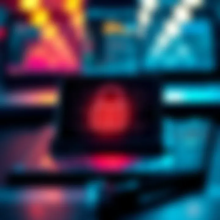 A Ledger wallet with a digital lock symbol, representing secured crypto funds for staking.