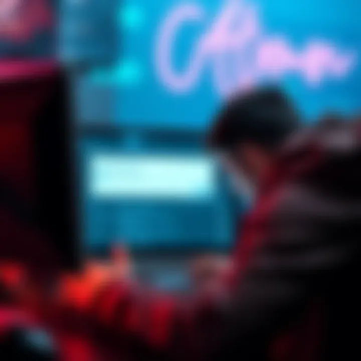 A visual representation of a frustrated cryptocurrency enthusiast looking at a computer screen displaying a transaction error for ADA transfer.