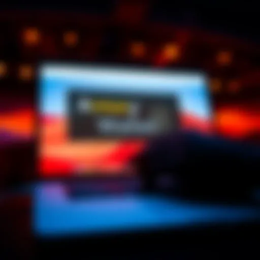 A MacBook displaying the Armory wallet software on the screen with a user looking at it in confusion